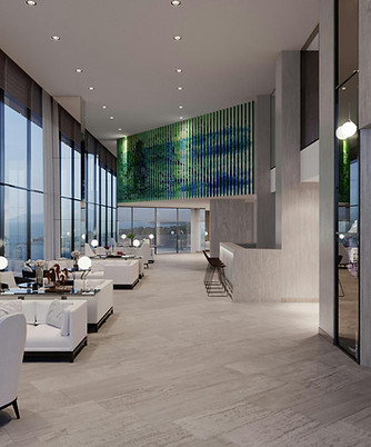 Hotel lounge