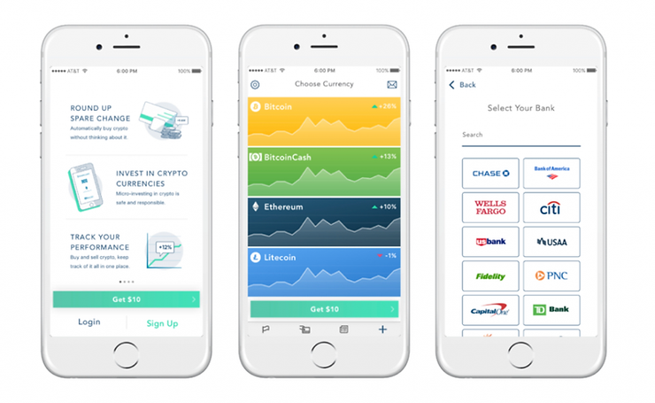 cryptocurrency saving application