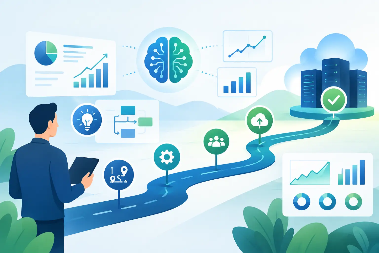 AI Implementation Roadmap That Reaches Production